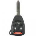 Dodge Remote head key 4 Button OHT692713AA/KOBDT04A