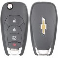 Chevrolet Remote head key 4 Button FCC LXP-T003