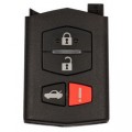 Mazda Remote head key 4 Button KPU41788