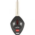 Mitsubishi Remote head key 4 Button Trunk OUCG8D-620M-A