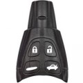 Saab Remote head key 4 Button LTQSAAM433TX