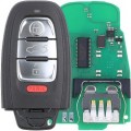 Audi Smart - Slot Key 4 Button W/O Comfort Access- IYZFBSB802