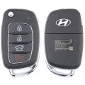 Hyundai Remote Flip Key 4 Button Trunk - TQ8-RKE-4F25 (LF 4BT)