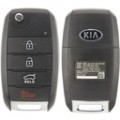 Kia Remote Flip Key 4B Hatch - OSLOKA-875T (PS) - KK10 - PSD1