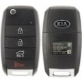 Kia Remote Flip Key 4B Hatch with Transponder - TQ8-RKE-4F27 