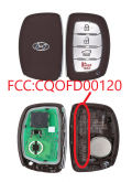 Hyundai Smart - Intelligent Key 4 Button CQOFD00120