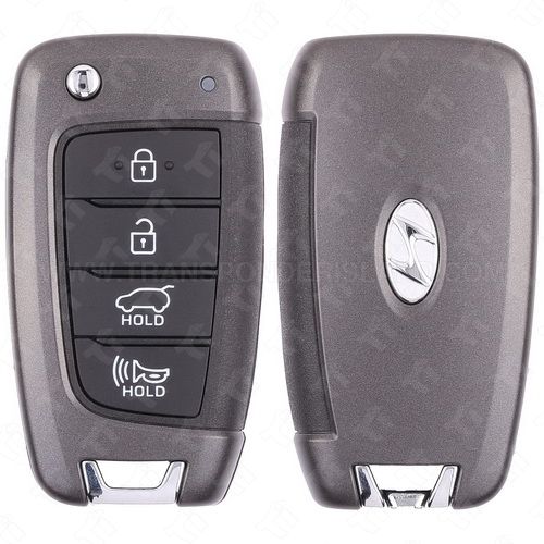 [TIK-HYU-293] Hyundai Remote Flip Key 4B Hatch - TQ8-RKE-4F39