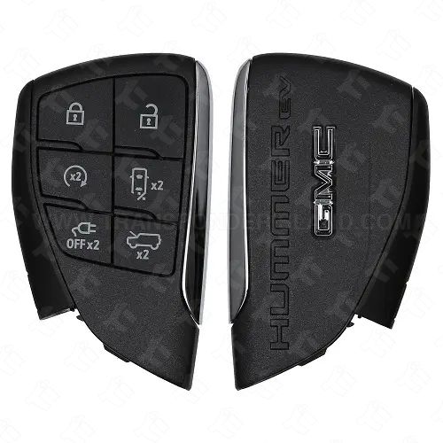 [TIK-GMC-54] GMC Smart Key 6B L/U/Start/Hatch/Hood/Plug (No Panic) - YGOG21TB2