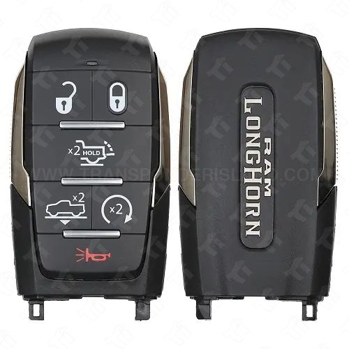 [TIK-DOG-134] Ram Longhorn Smart Key 6B Starter / Tailgate / Air Suspension - OHT4882056