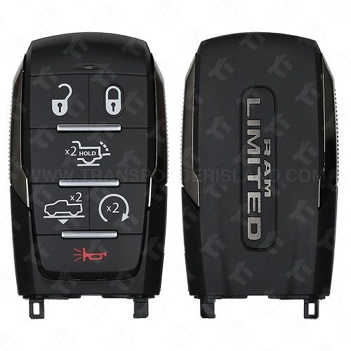 [TIK-DOG-124] Ram Limited Smart Key 6B Starter / Tailgate / Air Suspension - OHT4882056