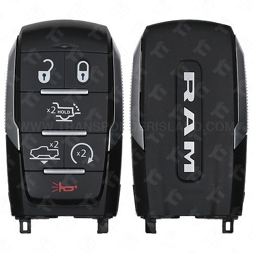 Ram Pickup Smart Key 6B Starter / Tailgate / Air Suspension - OHT4882056