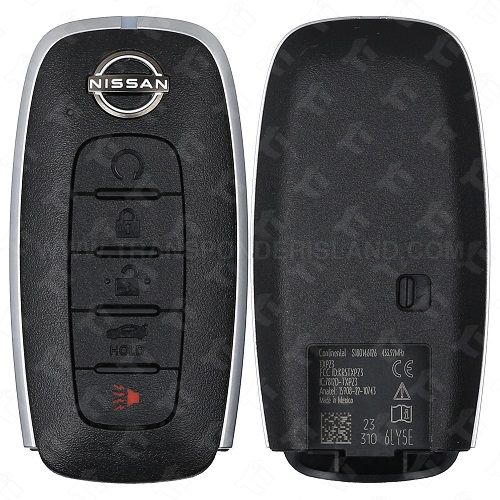 Nissan Smart Key 5B Trunk / Starter - FCC: KR5TXPZ3 PART #:285E3-6LY5E