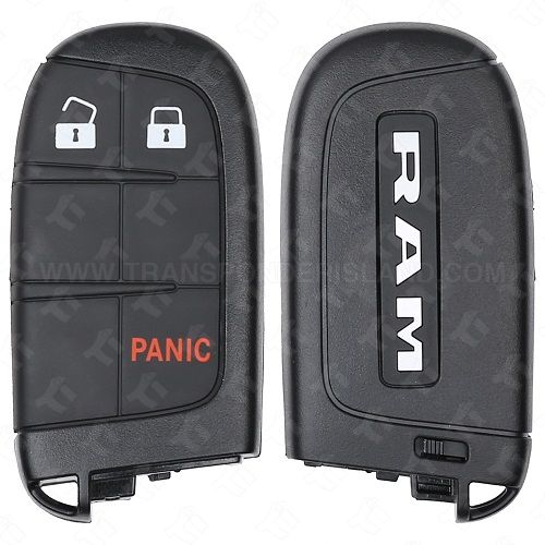 [TIK-DOG-114] Ram Smart Key 3B - M3N-40821302 Must Have Part# 7FF23LXHAB  (4A chip)