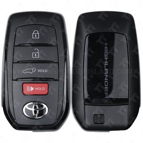[TIK-TOY-182] Toyota Smart Key 4B Hatch - HYQ14FBX