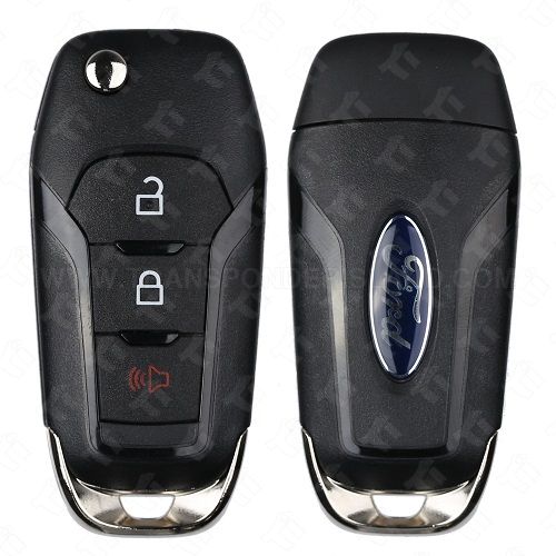 [TIK-FOR-153] Ford 3 Button Remote Head Flip Key