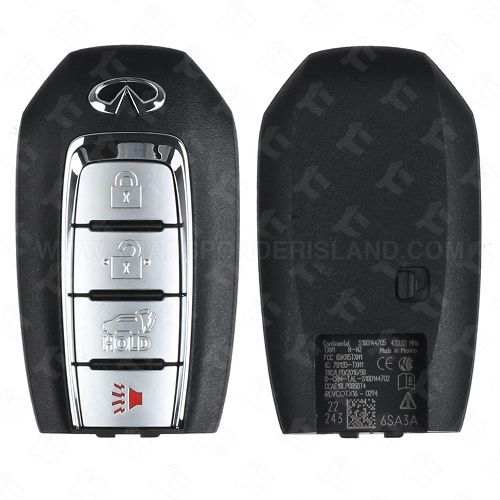Infiniti Smart Key 4B Hatch - FCC: KR5TXN1 PART # 285E3-6SA3A
