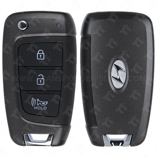 [TIK-HYU-191] Hyundai Remote Flip Key 3B - 2AV76-NMOK-451T