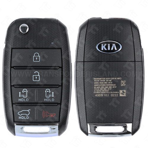 [TIK-KIA-113] Kia Remote Flip Key 6B TQ8-RKE-4F37