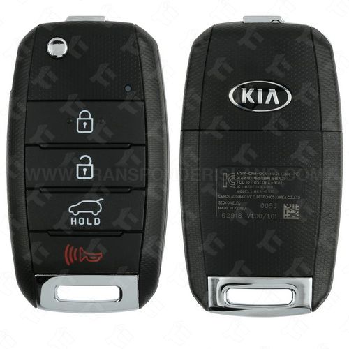 [TIK-KIA-106] Kia Remote Flip Key 4B Hatch - OSLOKA-910T