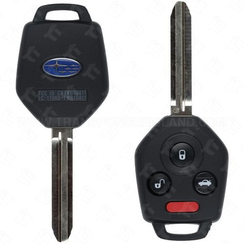 [TIK-SUB-43] Subaru Remote Head Key 4B Trunk -CWTWB1U811 - Subaru G Chip