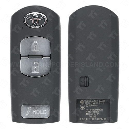 [TIK-TOY-144D01] Toyota Smart Key 3B - WAZSKE13D01
