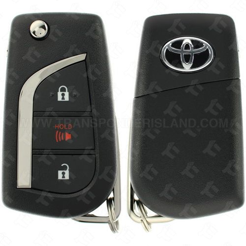 [TIK-TOY-145] Toyota Remote Flip Key 3B - M0ZB3F2F2L