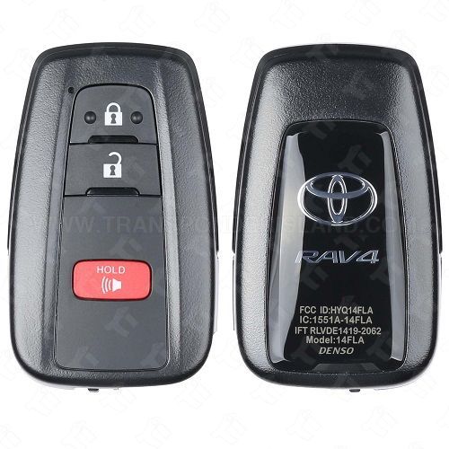 [TIK-TOY-164] Toyota Smart Key 3B - HYQ14FLA