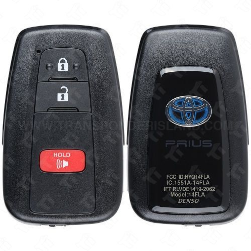 [TIK-TOY-148] Toyota Smart Key 3B - HYQ14FLA - 3450