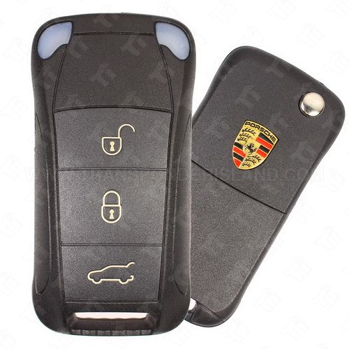 [TIK-POR-05N] Porsche Cayenne Remote Head Flip Key