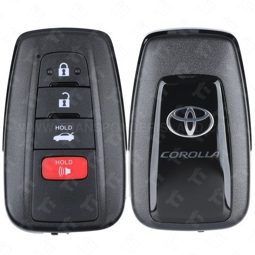 [TIK-TOY-133] Toyota Corolla Smart Key 4B Trunk - HYQ14FBN
