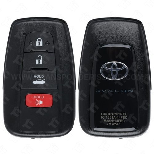 [TIK-TOY-139] Toyota Smart Key 4B Trunk - HYQ14FBC