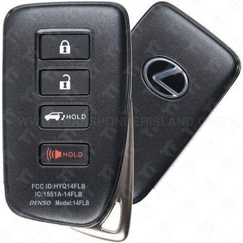 Lexus Smart Key 4B Hatch - HYQ14FLB A8/A9 chip