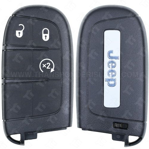[TIK-JEP-69N] Jeep Smart Key 3B Starter / No Panic - M3N-40821302---Must Have Part# 68250346AB