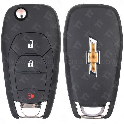 [TIK-CHV-104] Chevrolet Remote Flip Key 3B - FCC LXP-T003