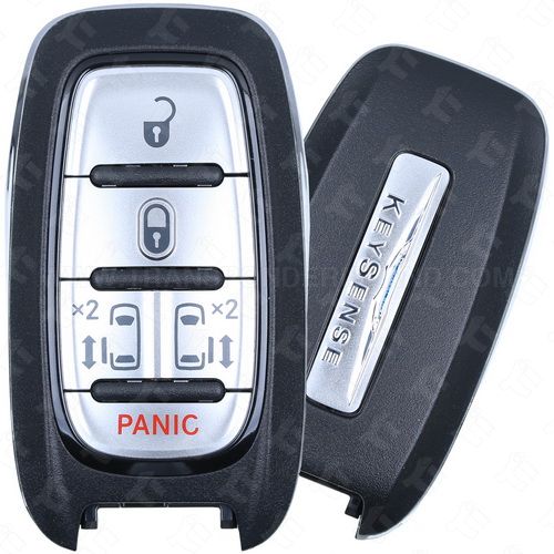 [TIK-CHR-78] Chrysler Pacifica Smart- Intelligent Key with Keysense 5 Button Side Doors - M3N-97395900