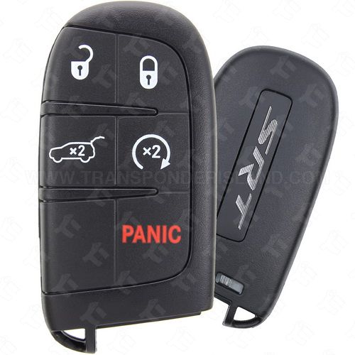 [TIK-JEP-43] Jeep Smart - Intelligent Key 5 Button Hatch / Remote Start - M3N-40821302---Must Have Part# 68240167AA