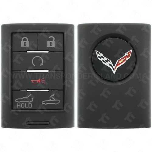[TIK-CHV-87] Chevrolet Smart - Intelligent Key 6 Button Drop Top / Trunk / Remote Start - NBGGD9C04