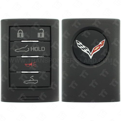 [TIK-CHV-86] Chevrolet Smart - Intelligent Key 5 Button Drop Top / Trunk - NBGGD9C04