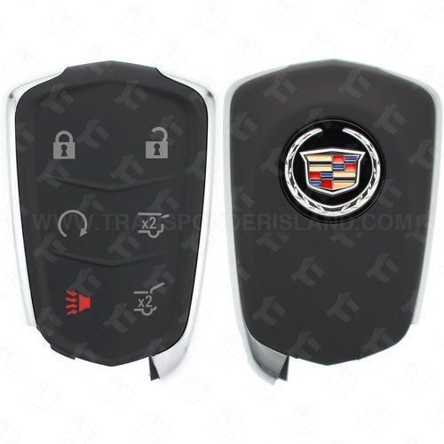 [TIK-CAD-56] Cadillac Smart - Intelligent Key 6 Button Hatch / Hatch Glass / Remote Start - HYQ2EB