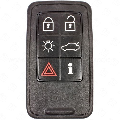 [TIK-VOL-26] Volvo Remote head key 6 Button KR55WK49266