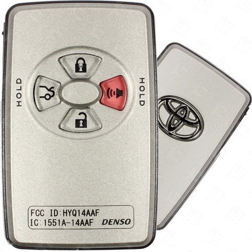 Toyota Smart - Intelligent Key 4 Button HYQ14AAF
