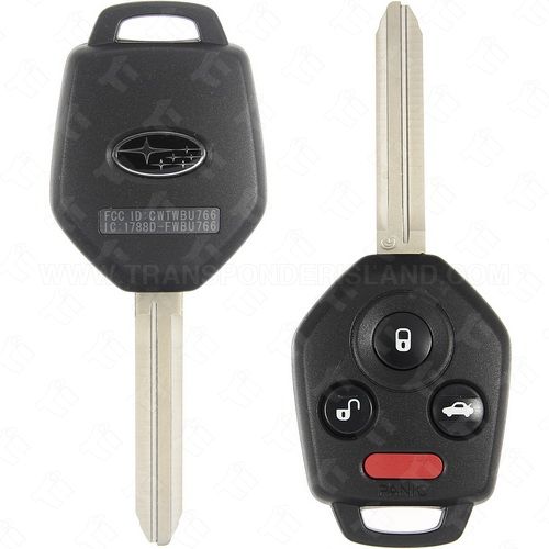 [TIK-SUB-21] Subaru Remote head key 4 Button CWTWBU766