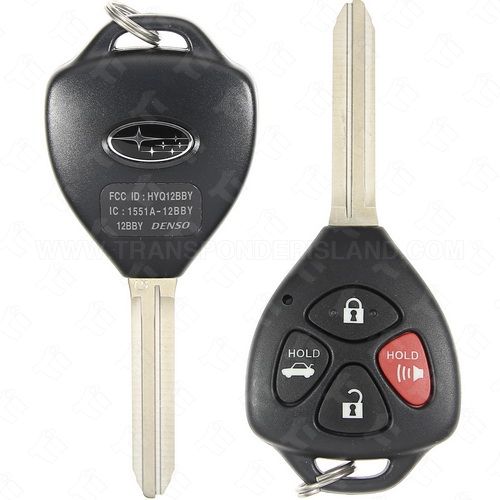 [TIK-SUB-19] Subaru Remote head key 4 Button HYQ12BBY