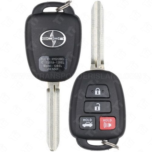 [TIK-SCI-35] Scion Remote head key 4 Button HYQ12BEL