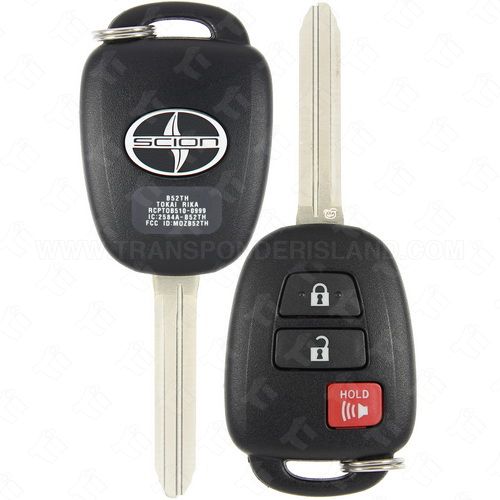 [TIK-SCI-29] Scion Remote head key 3 Button MOZB52TH