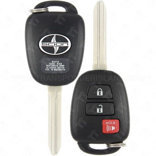 [TIK-SCI-27] Scion Remote head key 3 Button MOZB52TH