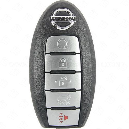 [TIK-NIS-49] Nissan Smart - Intelligent Key 5 Button Hatch / Remote Star FCC: KR5S180144014 PART # 285E3-9PB5A