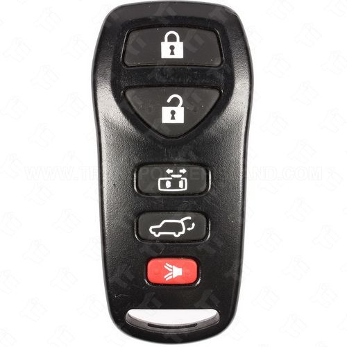 [TIK-NIS-29] Nissan Remote Transmitter 5 Button KBRASTU51