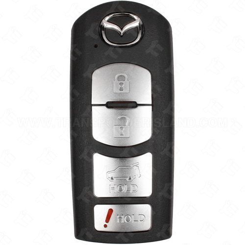 Mazda Smart - Intelligent Key 4 Button Hatch WAZSKE13D01/ WAZSKE13D02