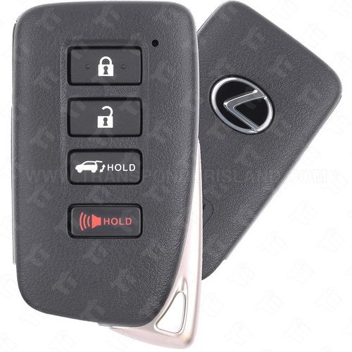 [TIK-LEX-46] Lexus Smart - Intelligent Key 4 Button HYQ14FBA - 4B HATCH